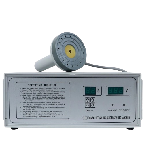 Packaging Machinery Wholesaler 500C Heavy Duty Induction Sealing Machine (35mm to 135mm)