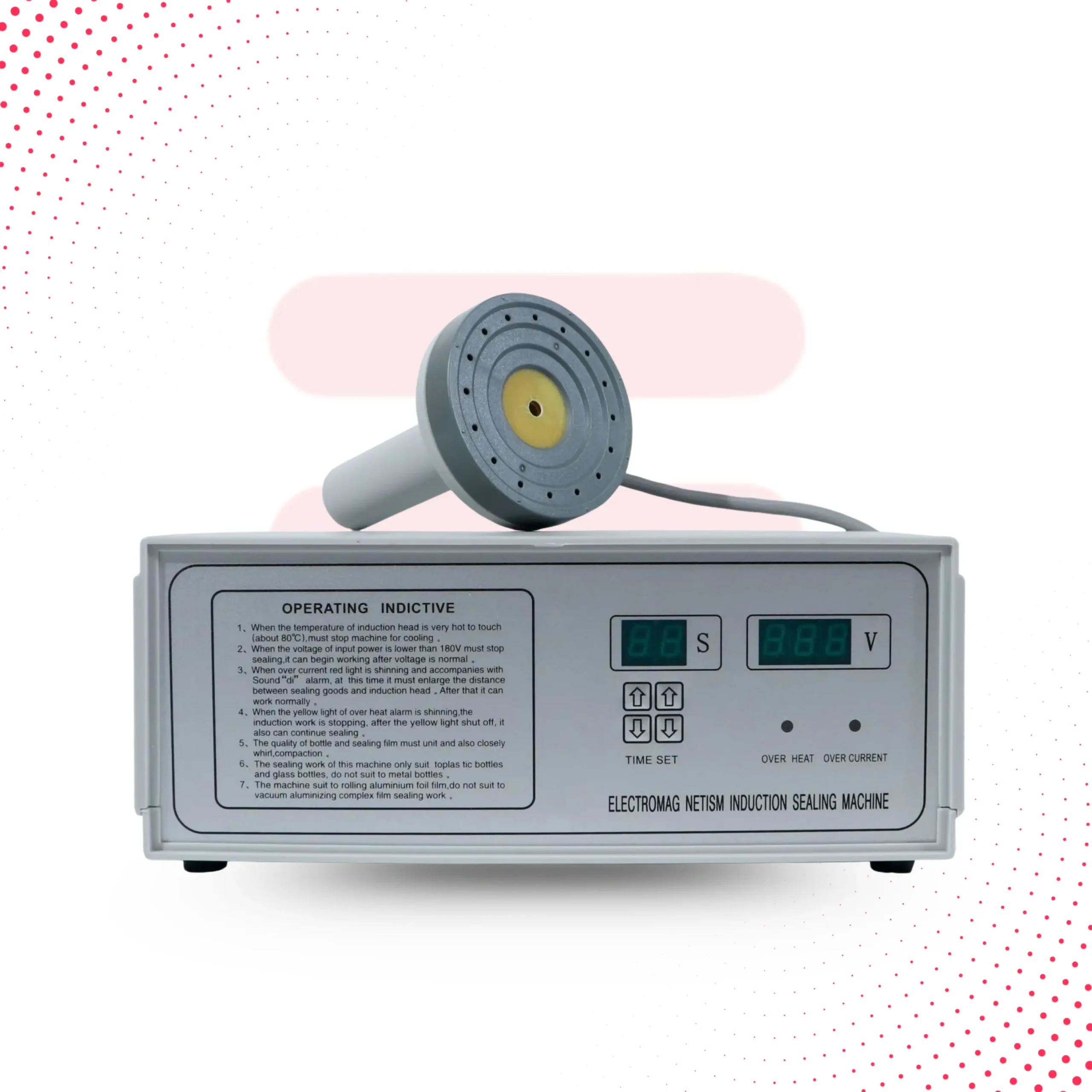 Portable 500A Cap Sealer