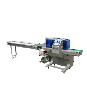 automatic ice cream flow wrap machine