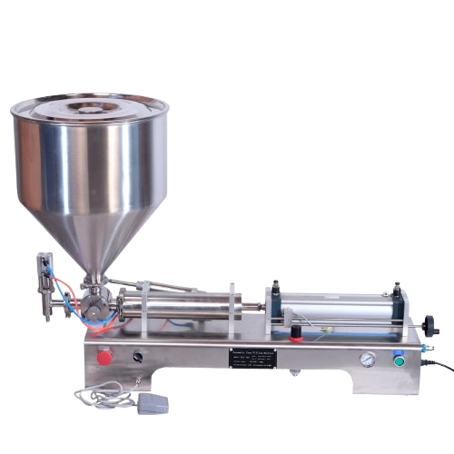 Pneumatic Paste Filling Machine Double Head 100–1000 ML