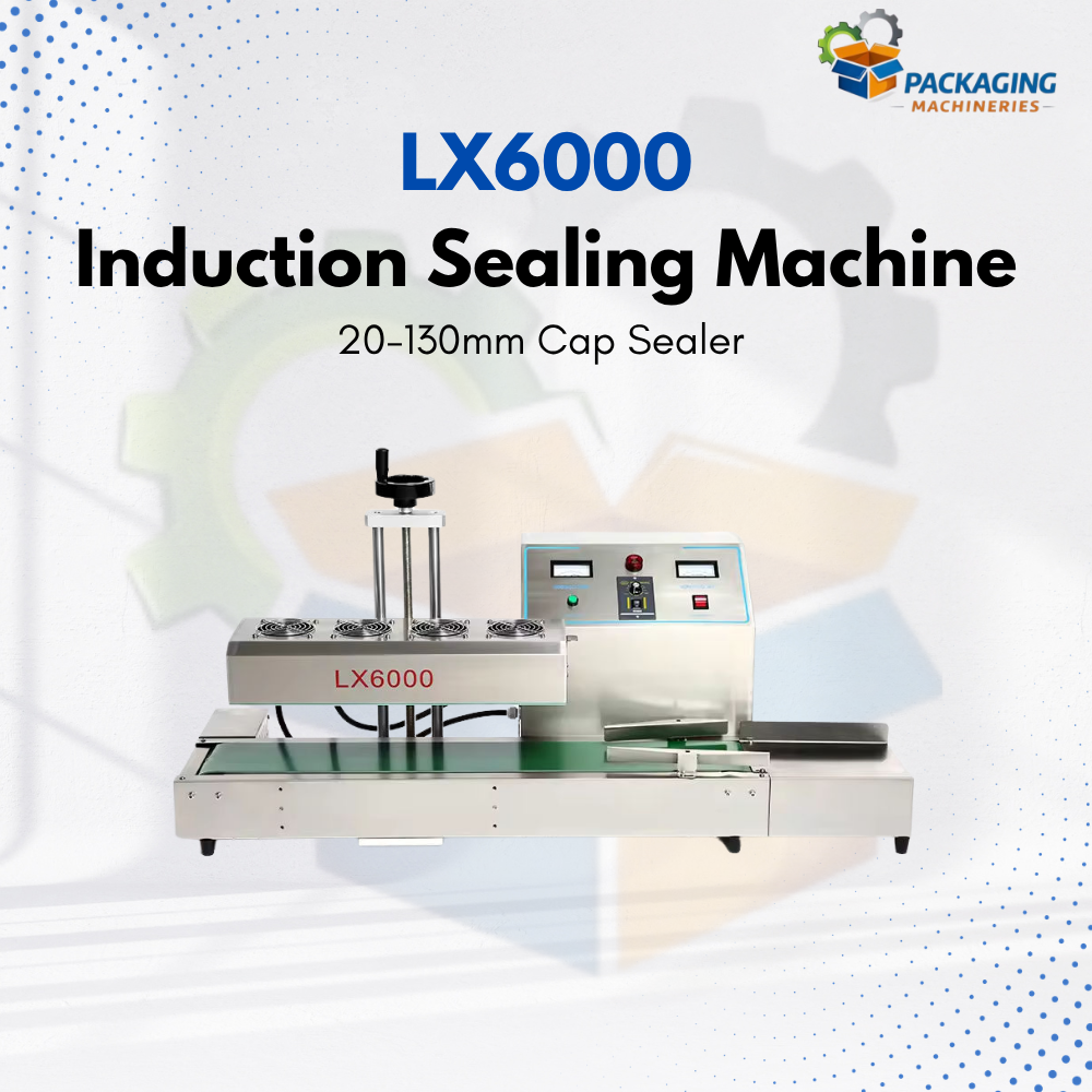 Induction Sealing Machine LX6000 Automatic (20 to 130 MM) – Heavy Duty Bottle Foil Sealing Machine