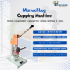 Lug Capping Machine for Bottles and Jars – Efficient Lug Cap Sealing Solution