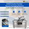 DZ-600 Double Chamber Vacuum Sealing Machine – Heavy Duty Industrial Vacuum Packaging Machine