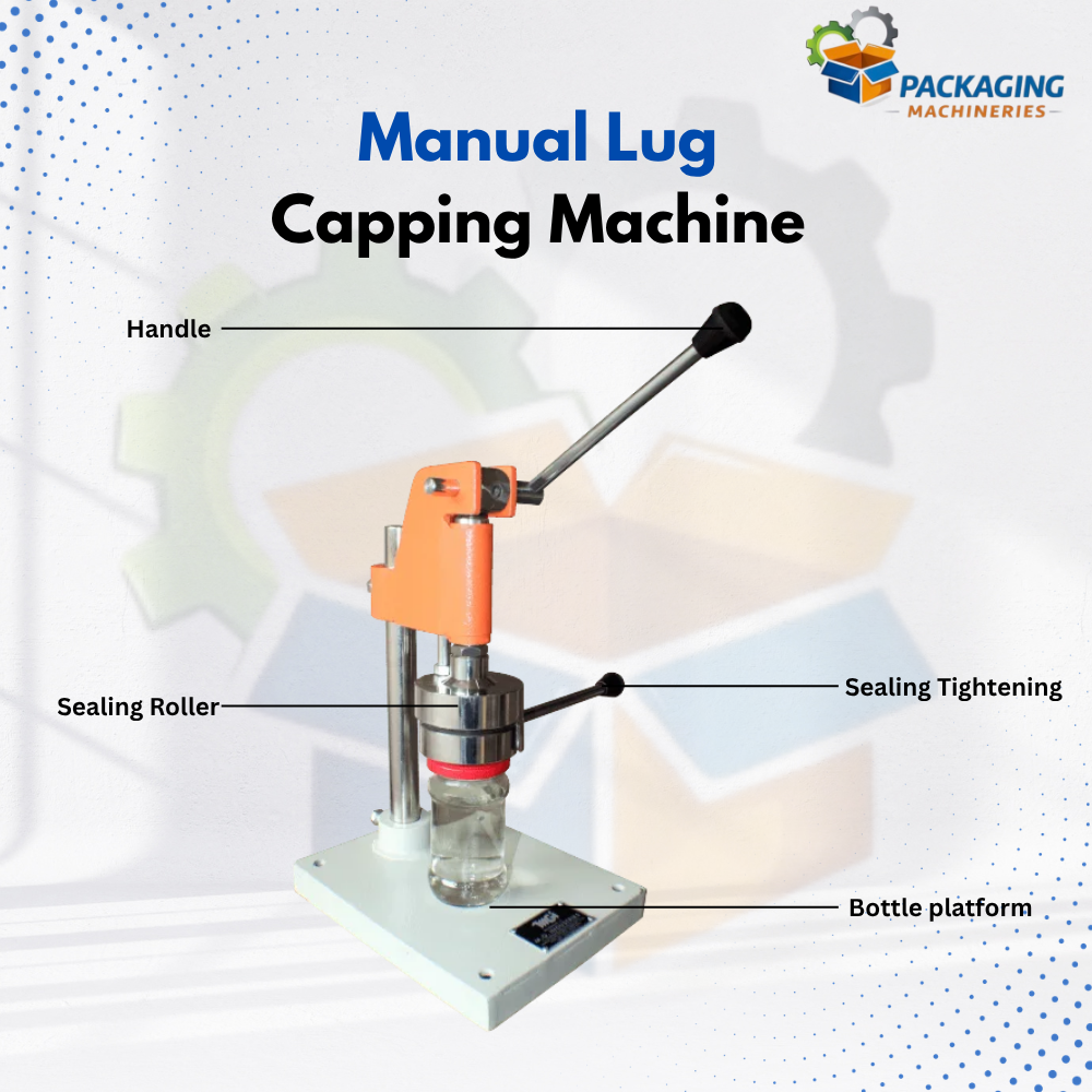 Lug Capping Machine for Bottles and Jars – Efficient Lug Cap Sealing Solution
