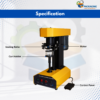 Tin Capping Machine for Containers – Reliable Tin Cap Sealing Machine