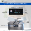 DZ-500 Double Chamber Vacuum Sealing Machine – High Efficiency Commercial Vacuum Sealer