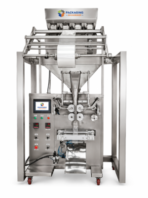 Automatic 1 to 100 Grams 4 Head Granule Packaging Machine – Ultra High-Speed Multi-Head Sachet Packing Machine for Sugar, Seeds & Spices
