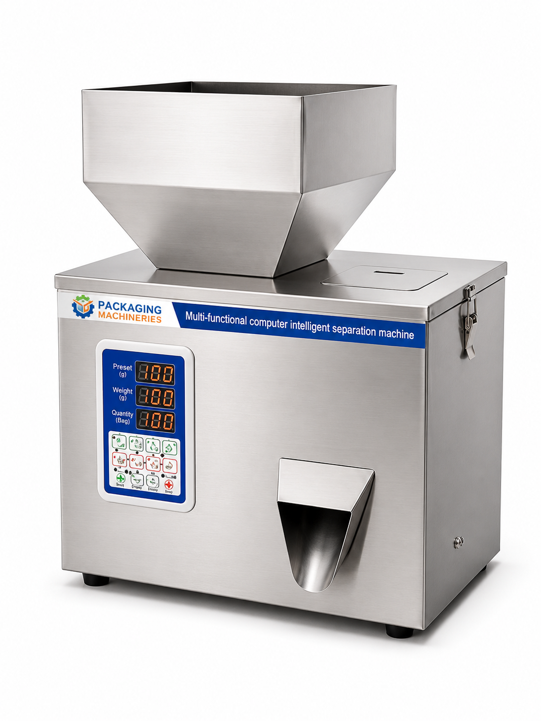 Automatic 1 to 100 Grams Powder Packaging Machine – High-Speed Sachet Packing Machine for Spice, Milk Powder & Chemicals
