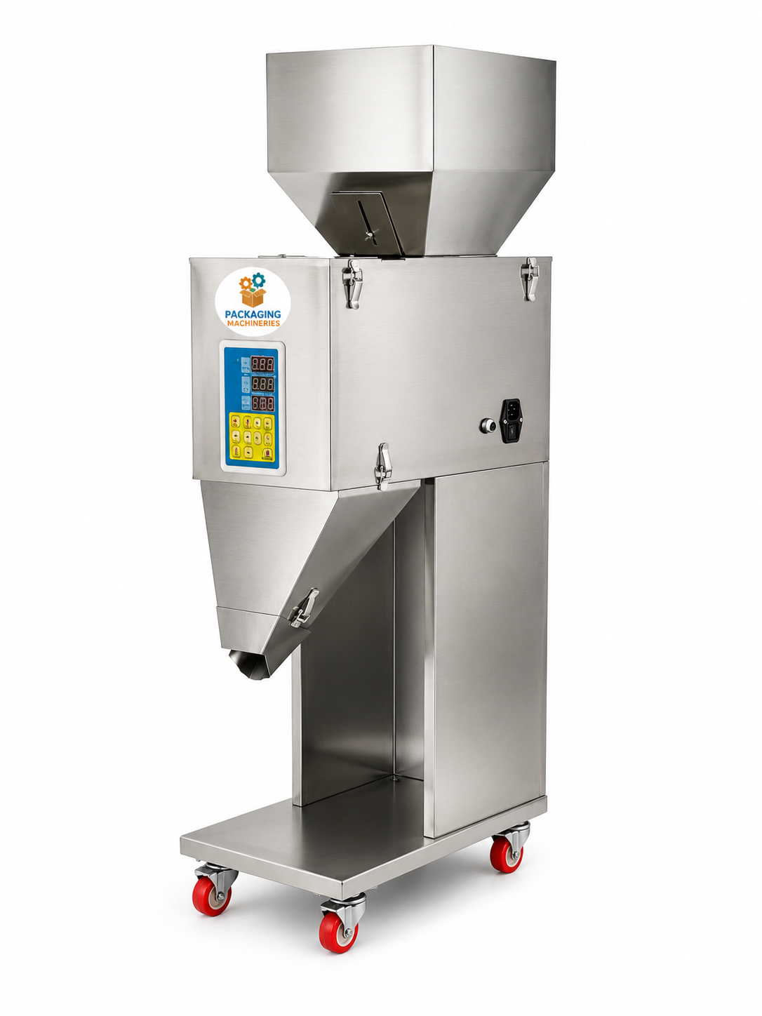 Automatic 5Kg Granule Packaging Machine – Heavy Duty Pouch Packing Machine for Rice, Sugar, Seeds & Grains