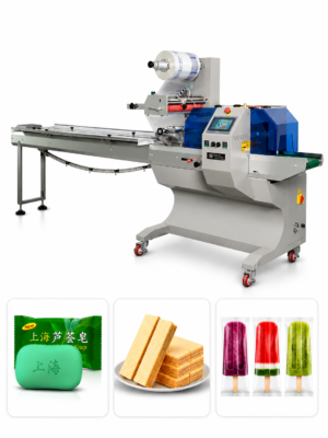 Automatic Chikki Packaging Machine – High-Speed Flow Wrap Packing Machine