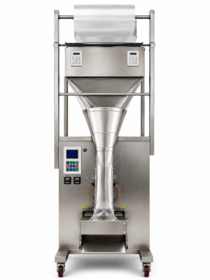 Automatic 10 to 1000 Grams Dual Head Granule Packaging Machine – High-Speed Double Head Pouch Packing Machine for Sugar, Rice & Seeds