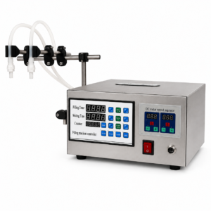 Digital Liquid Filling Machine Double Head – Semi Automatic High-Speed Bottle Filling Machine