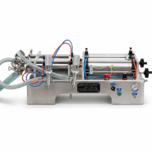 Pneumatic Liquid Filling Machine Double Head (10 to 100 ML) – Semi Automatic High-Speed Filling Machine