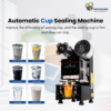 Automatic Cup Sealing Machine – High-Speed Beverage Cup Sealer for Leak-Proof Packaging