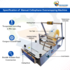Manual Cellophane Overwrapping Machine for Box Packaging | Compact & Easy to Use