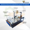 Manual Overwrapping Machine With Tear Tape – Cellophane Box Wrapping Machine with Easy Open System
