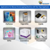 Manual Overwrapping Machine With Tear Tape – Cellophane Box Wrapping Machine with Easy Open System