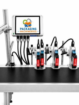 4 Head Batch Coding Printer – Four Head Industrial Inkjet Coding Machine