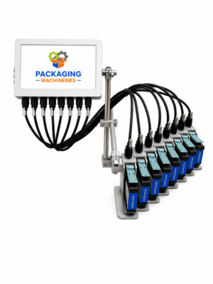 8 Head Batch Coding Printer – High-Speed Industrial Inkjet Coding Machine